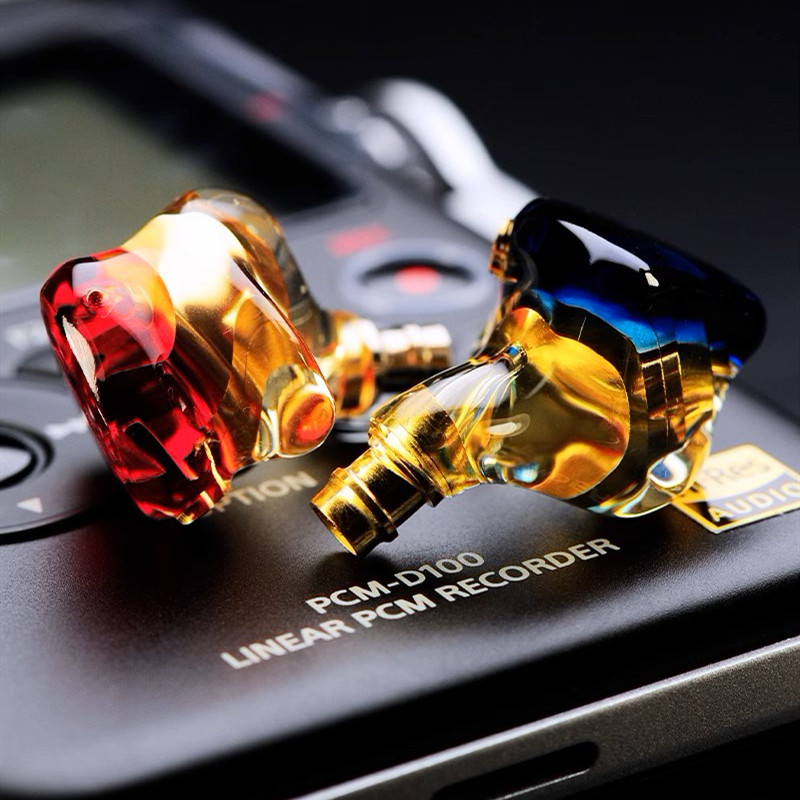 Custom Made Resin Earphone HiFi Bass Sport Headphone With MMCX ...