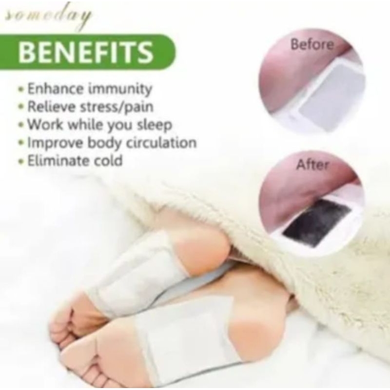 10 boxes (100 pcs) Cleansing and Detoxifying Foot Patch - Men's and ...