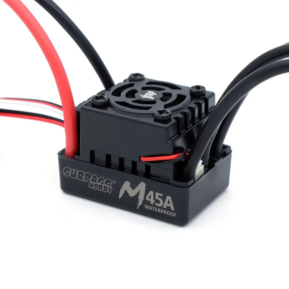 2845 5900KV Brushless RC Motor - 4 Pole 12 Slot Waterproof For 1/12 1/14 Scale Cars