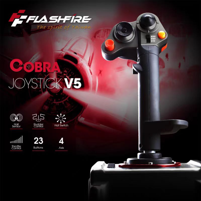 Flashfire Cobra V5 Flight Simulation Joystick | Shopee Philippines