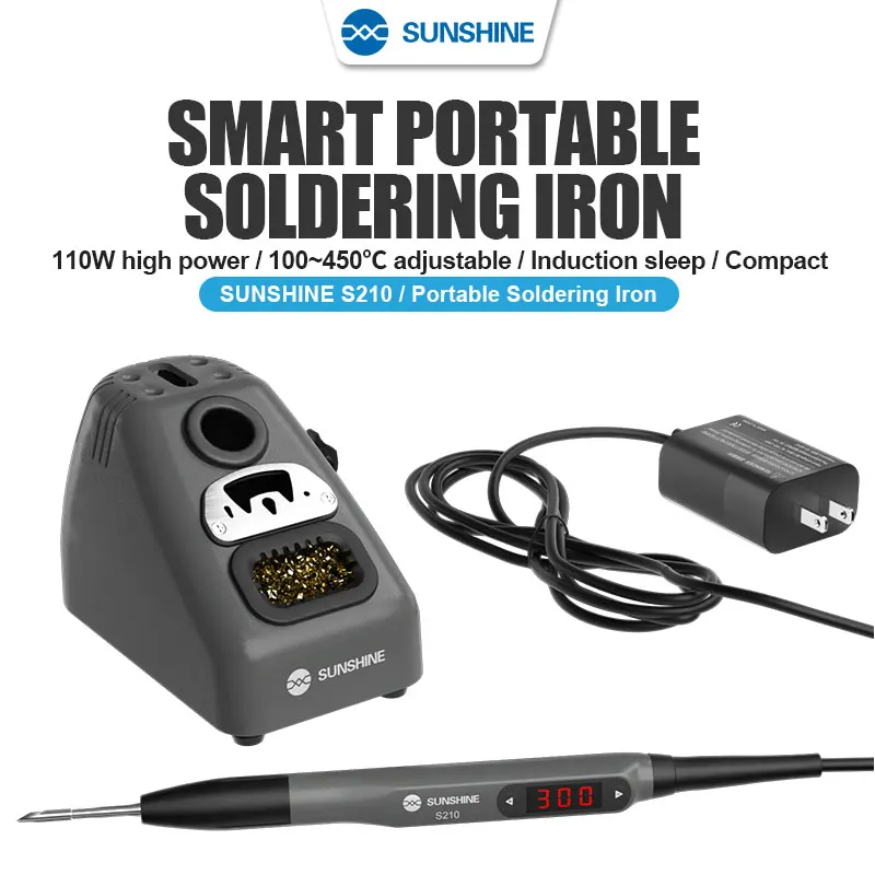 SUNSHINE C210 Series Soldering Iron Tips T210/T26/S210,other Soldering ...