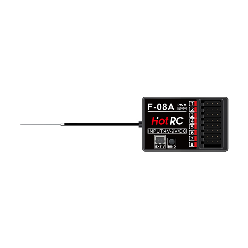 Universal Rc Car Remote Control HOTRC KT-6A 2.4G 6 Channel RC ...
