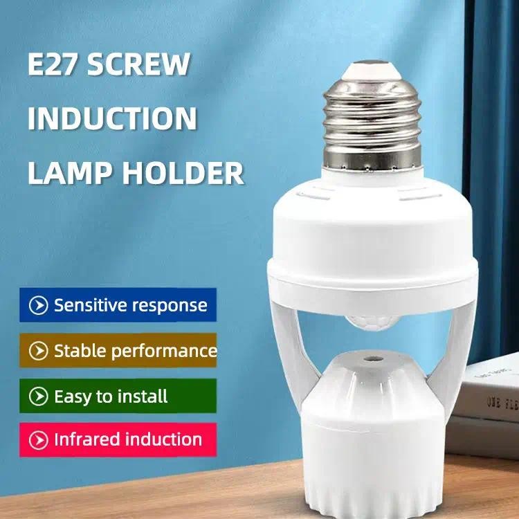 [Local Shipment] 2PCS 360 Degree PIR Sensor Lamp Head Adapter Light ...