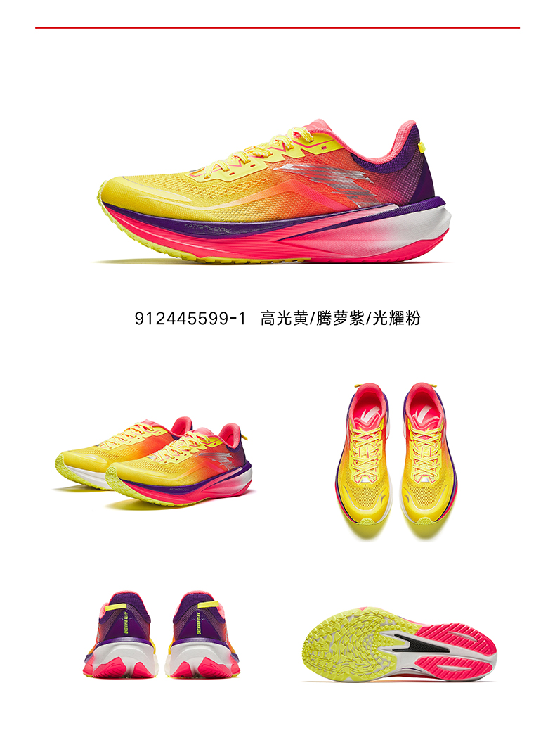 ANTA Men C202-HP PRO Professional Running Shoes Racing Carbon Plate ...
