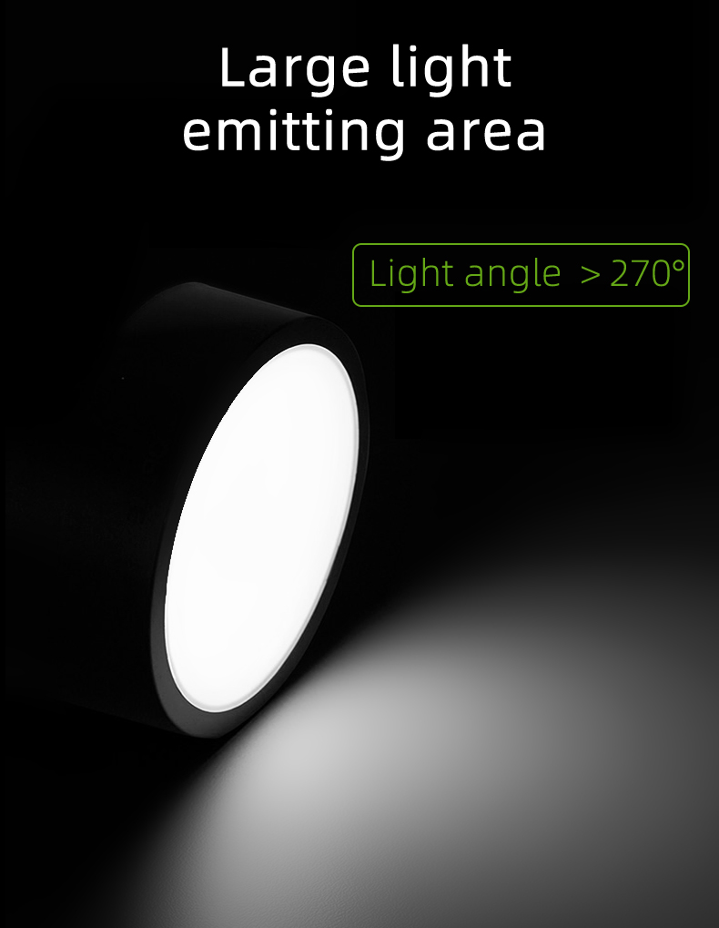 CHUANGYANG Pin Light Ceiling Led Tri Color Downlight Surface Mounted 3W ...