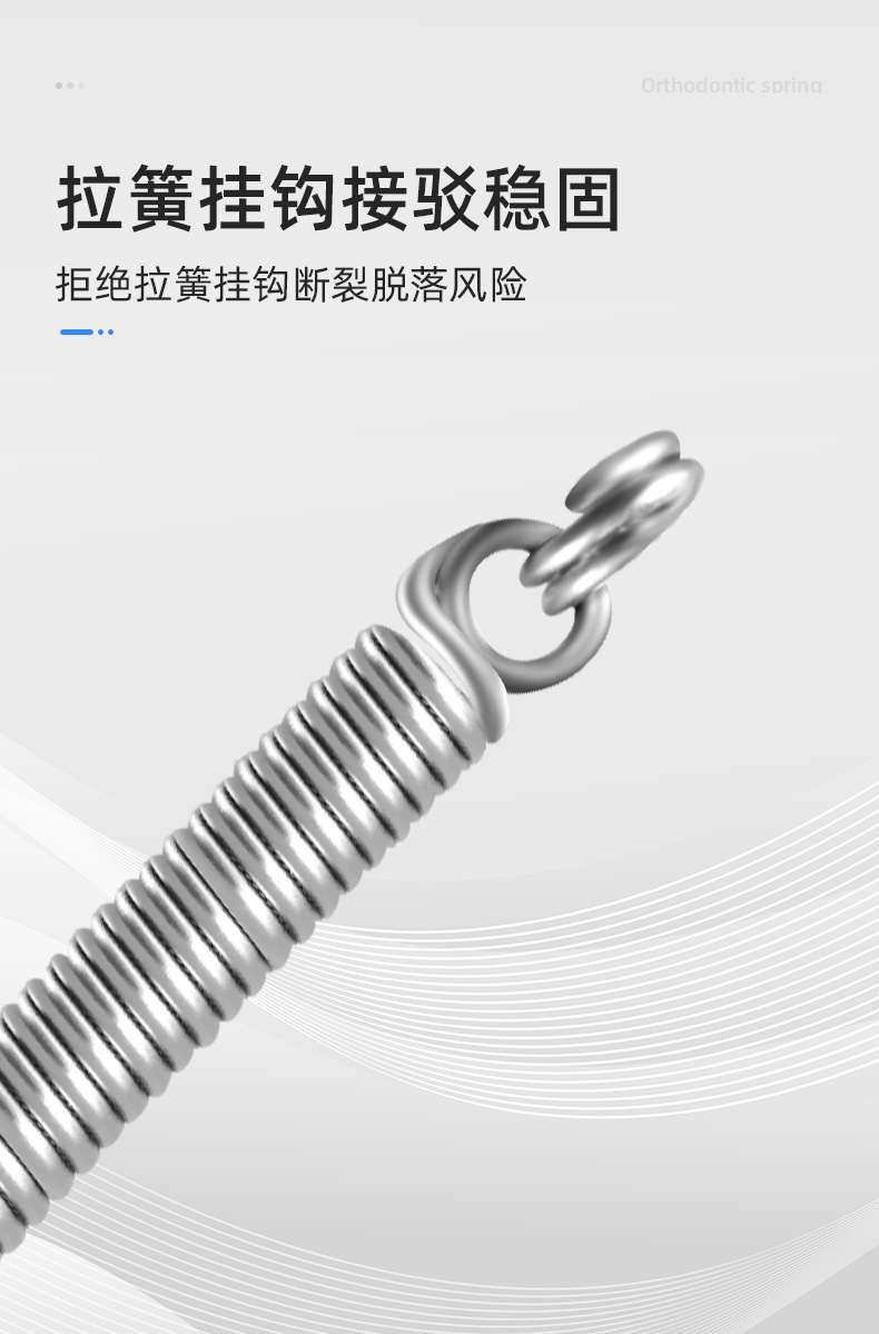 10Pcs/Pack Dental Orthodontic Niti Spring Closed Coil Spring Dental ...