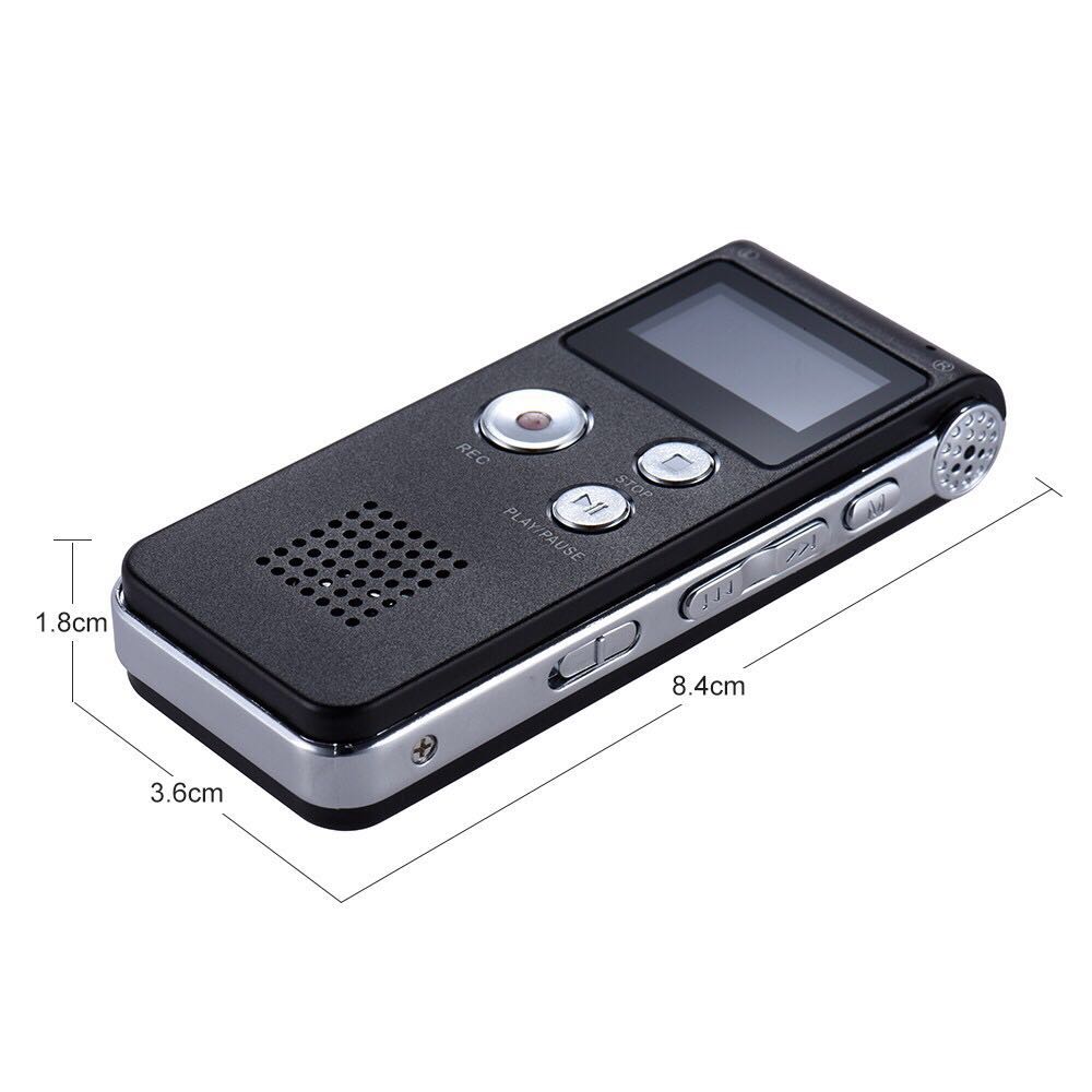 SK-012 Portable Digital Voice Activated Recorder MP3 Player Recorder ...
