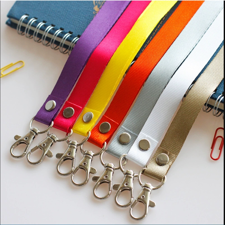 [F]Double hook hanging rope, card lanyard folding buckle work badge ...