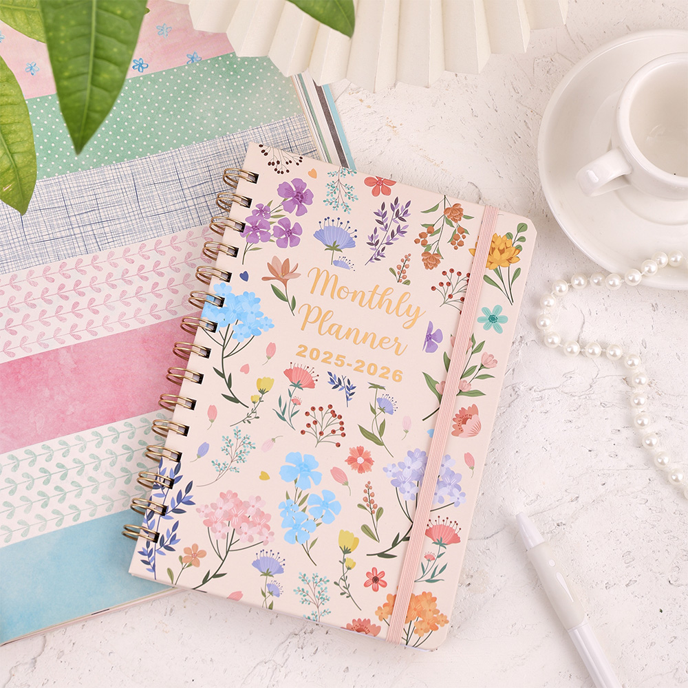 Color Block 2026 Monthly Planner