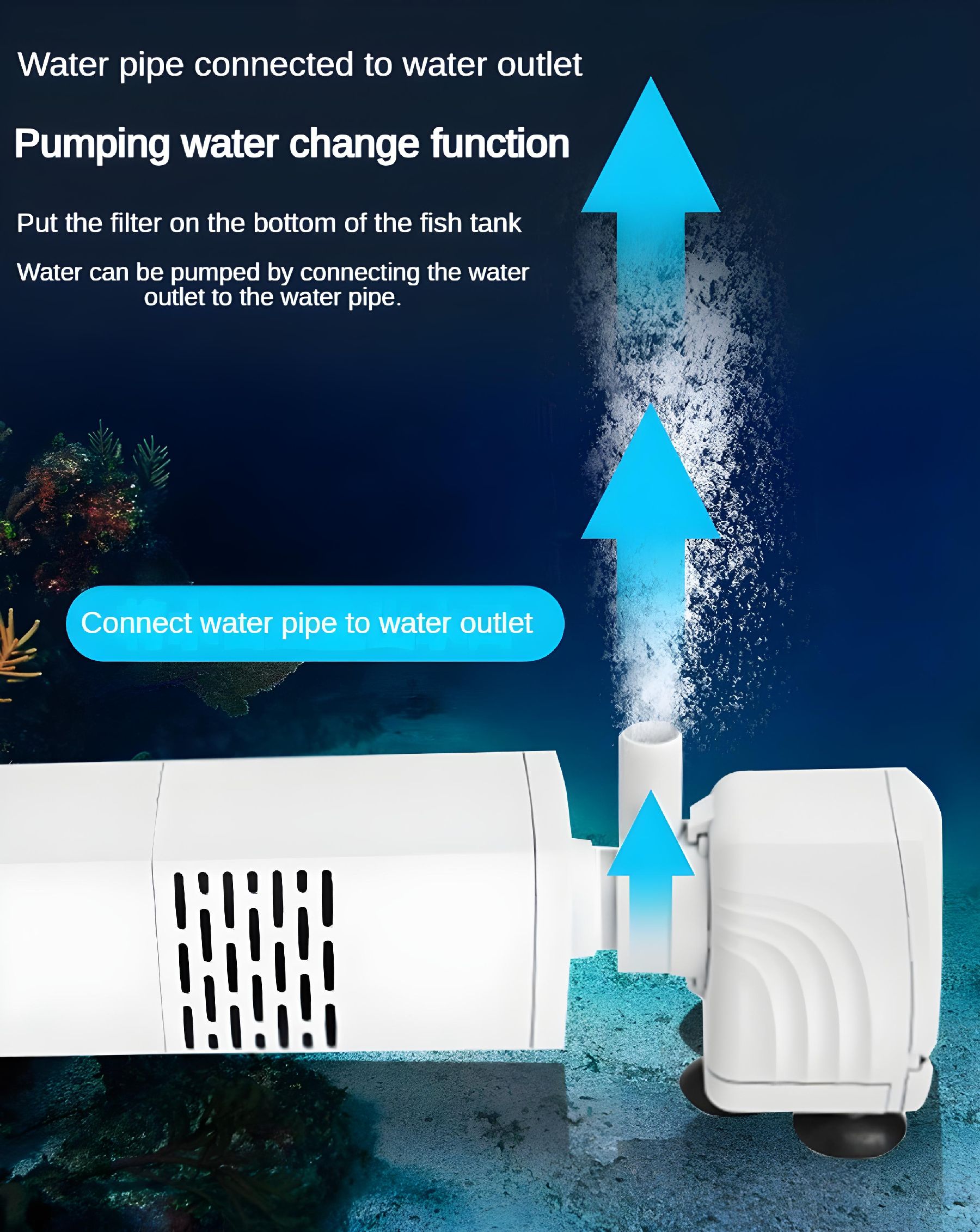 Photo inspiration: Gallery Detail: Free Shipping Fish Tank Filter Six In One Filter Pump