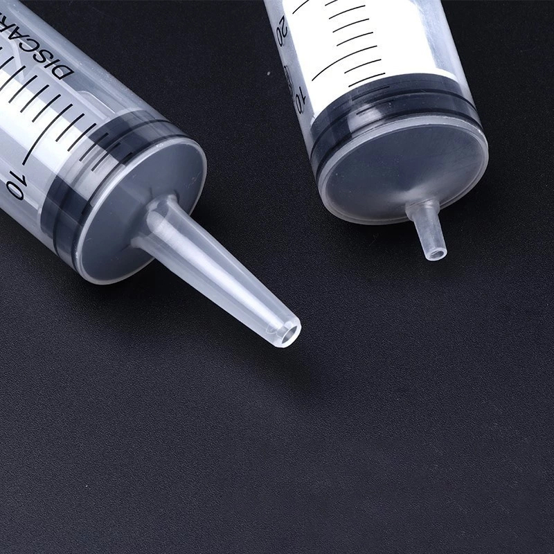 100ML-550ML Big size injector with tubing Syringe feeding tools for ...
