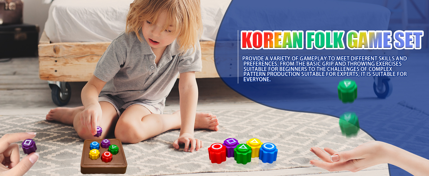 YISKY Gonggi Gioco coreano, 5 pezzi Stone Catching Game, Korean Traditional Game, set di pietre di gonggi Stone, Per Viaggi In Famiglia, Sviluppo Abilità E Regali Di San Valentino (Con base