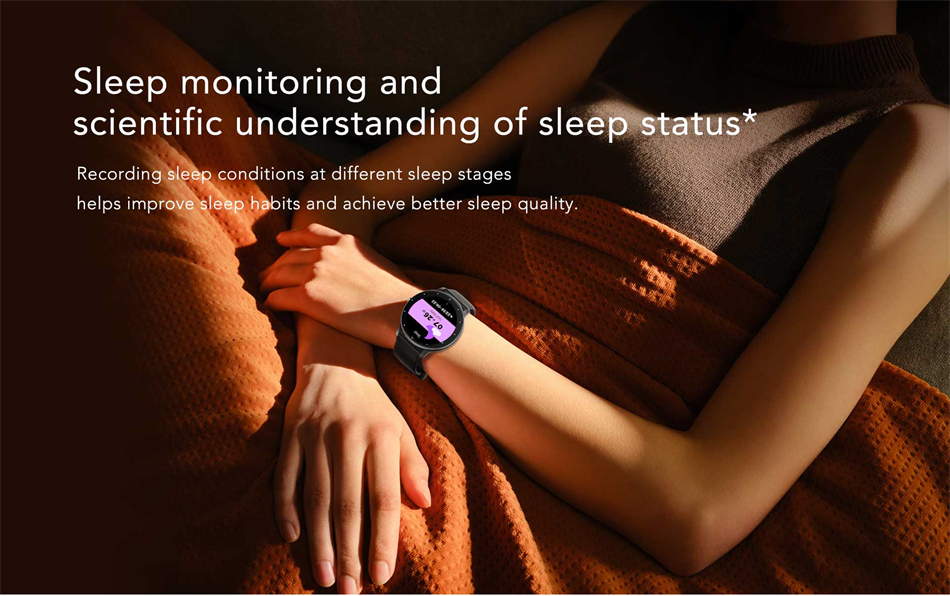 Smartwatch 1.28 Inch Full Touch Screen Sports Mode Heart Rate Motion ...