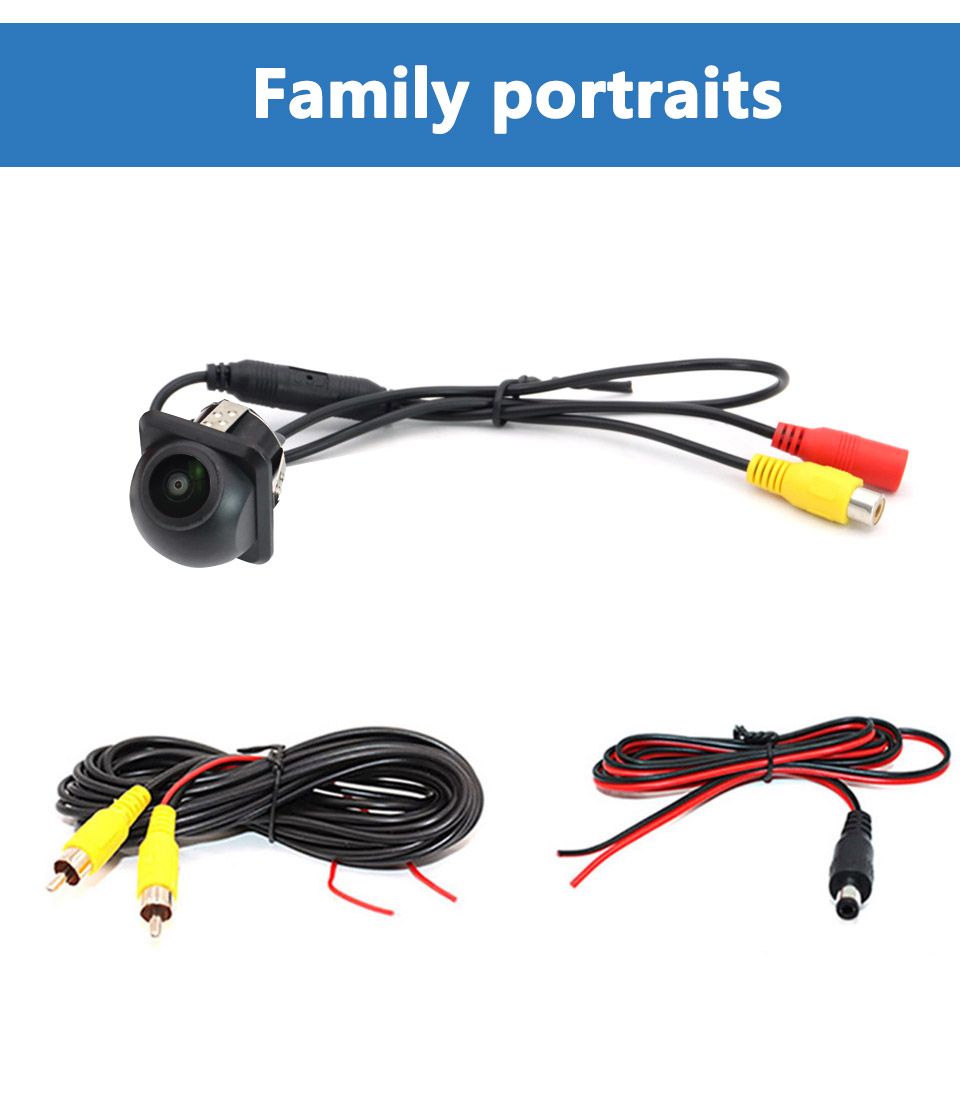 car reversing camera 170 degree HD night vision auto rear view Fishey ...