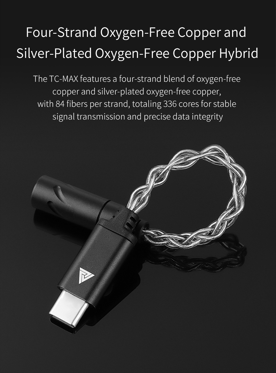 QKZ TC MAX+TC MAX PRO Adapter To Earphone Audio Cable To Mobile Phone ...
