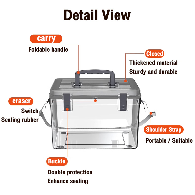 camera drybox Digital hygrometer Silica Gel Desiccant Sealing ...