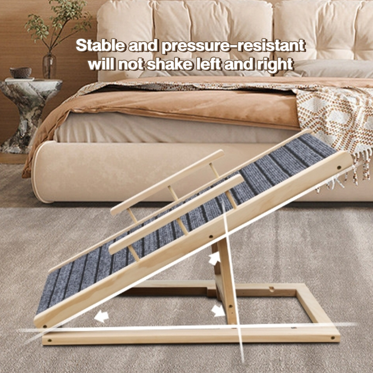 【Ready Stock】Pet Ladder Foldable Space-Saving Cat Ladder folding bed ...