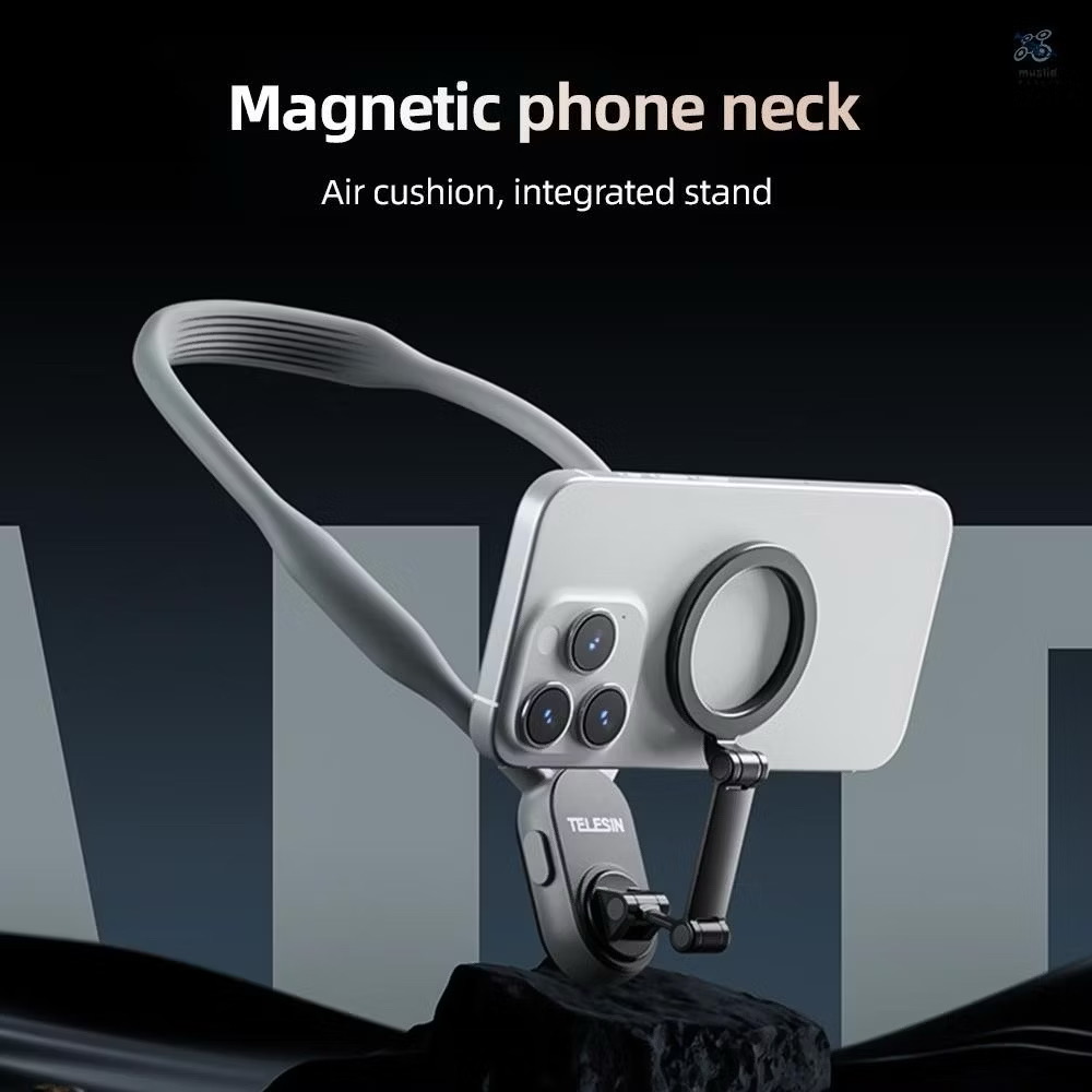 JJC Magnetic Neck Mount For Phone & Action Camera, POV Neck Holder For IPhone