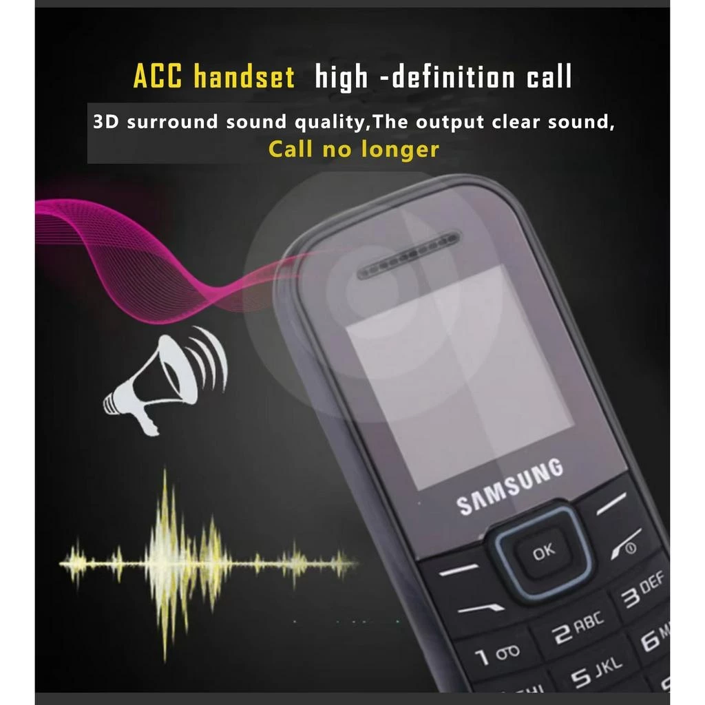 Yookie COD SAMSUNG GT-E1200 Keypad Phone GSM Standard Sim Keypad Basic ...
