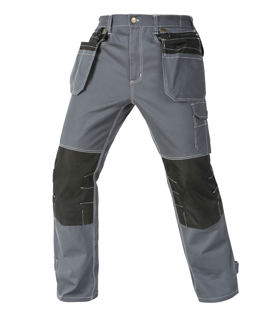 100% Cotton Electrician Work Pants Multi Pockets Cargo Pants Work Man ...