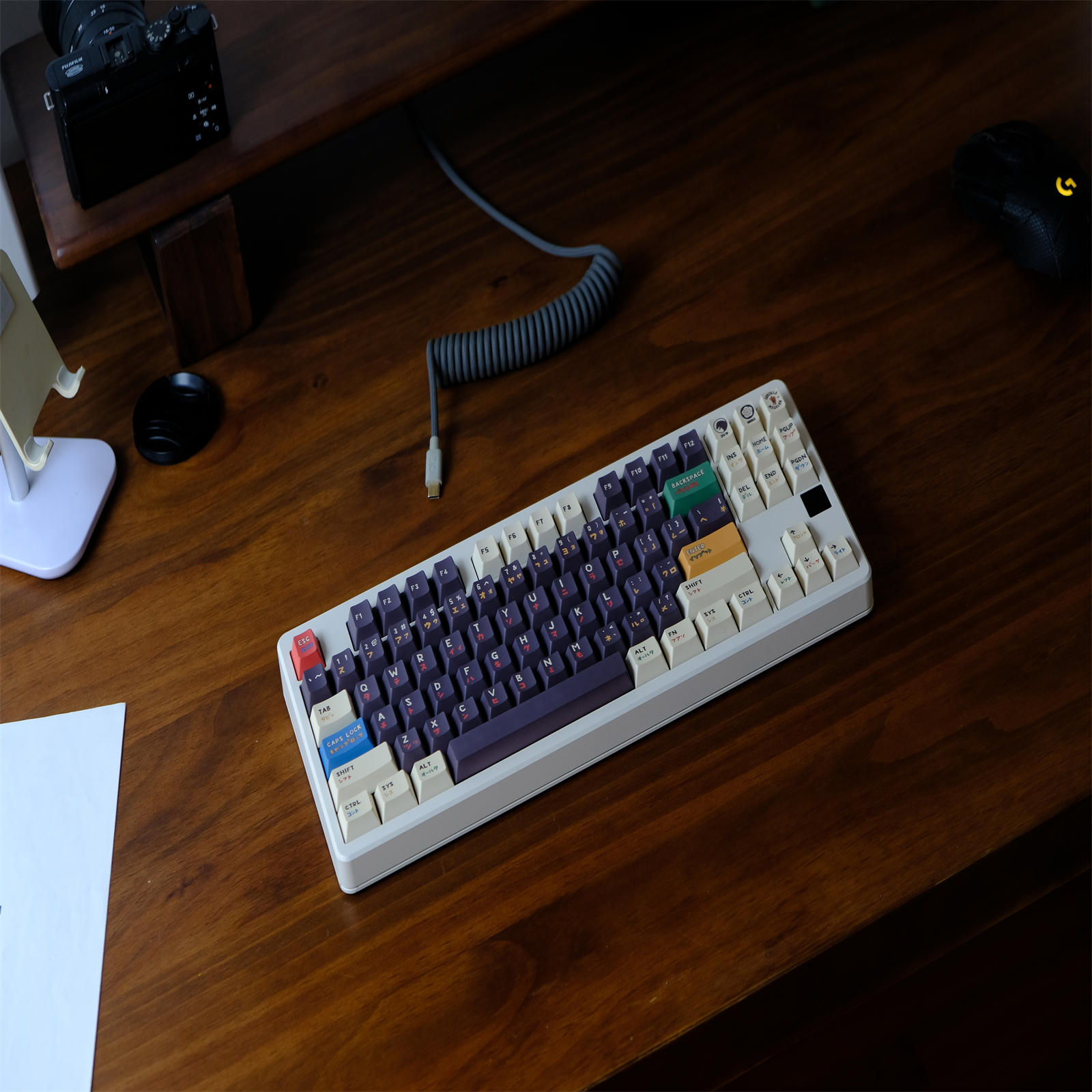GMK Godzilla Keycap Set 151 Key PBT Keyboard Cap Cherry Profile game ...