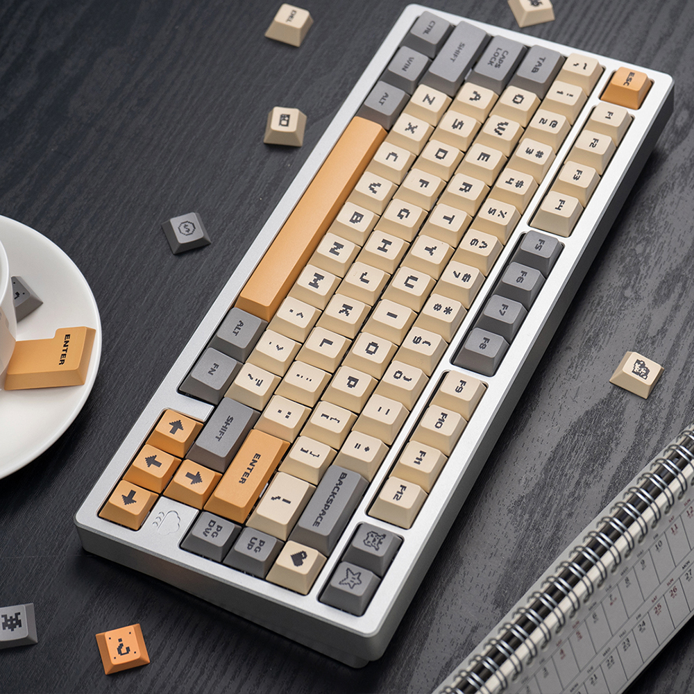 Alice Super Mario Keycaps 152Keys/Set PBT Cherry Profile Custom Keycaps ...