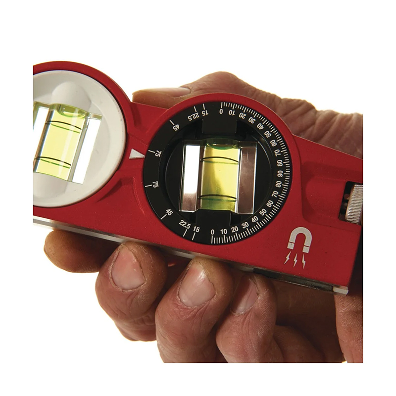 Milwaukee Level Ruler Horizontally & Vertically 360 Degrees Compact ...