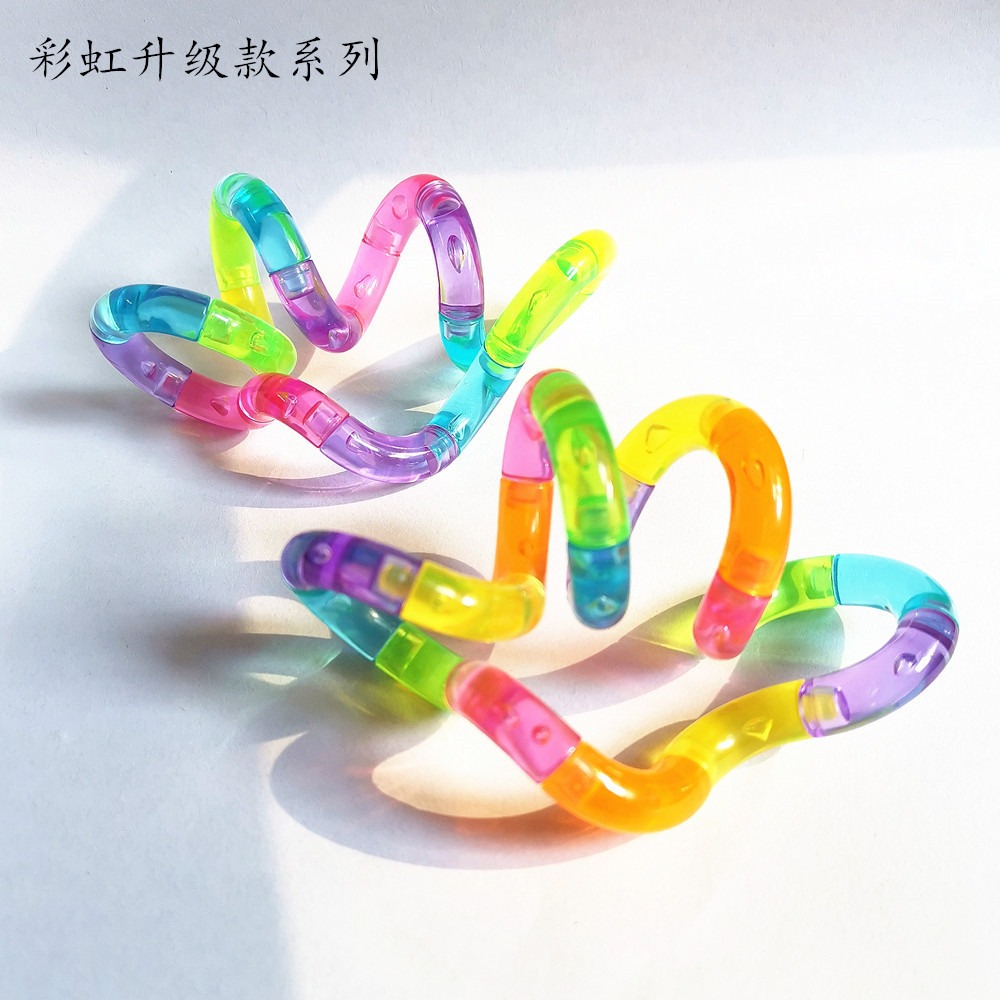 Crystal Twist Deformation Rope Fidget Tangle Toy Brain Imagination ...