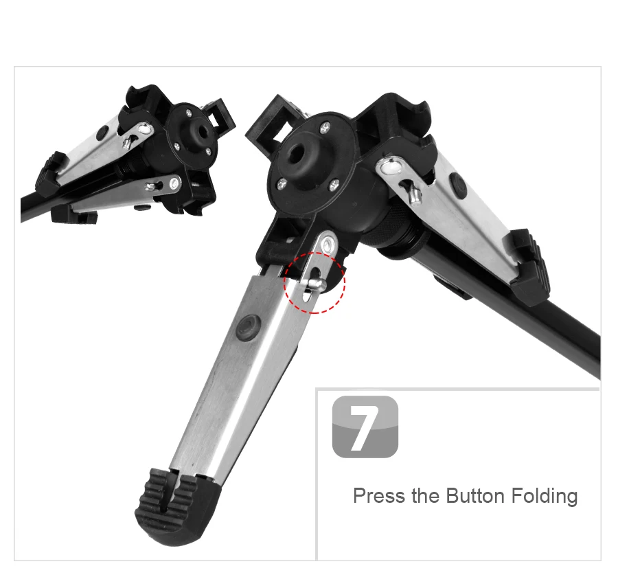 Yunteng VCT-288 Monopod Mit Stativ - 1,48m Einbeinstativ Für DSLR Kameras