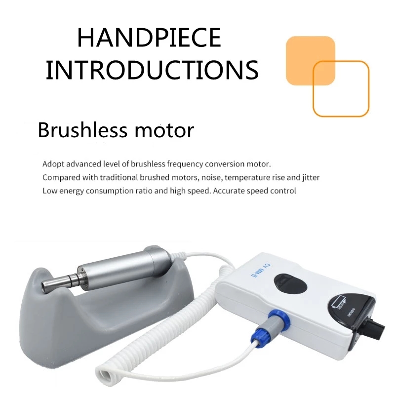 Mini Dental Portable Electric Micromotor with Brushless Micro Denture ...