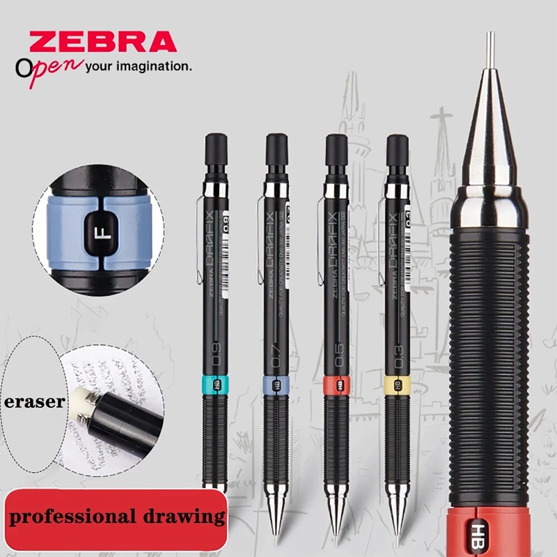 Japan ZEBRA Mechanical Pencil DM5-300 Writing and Painting Animation ...