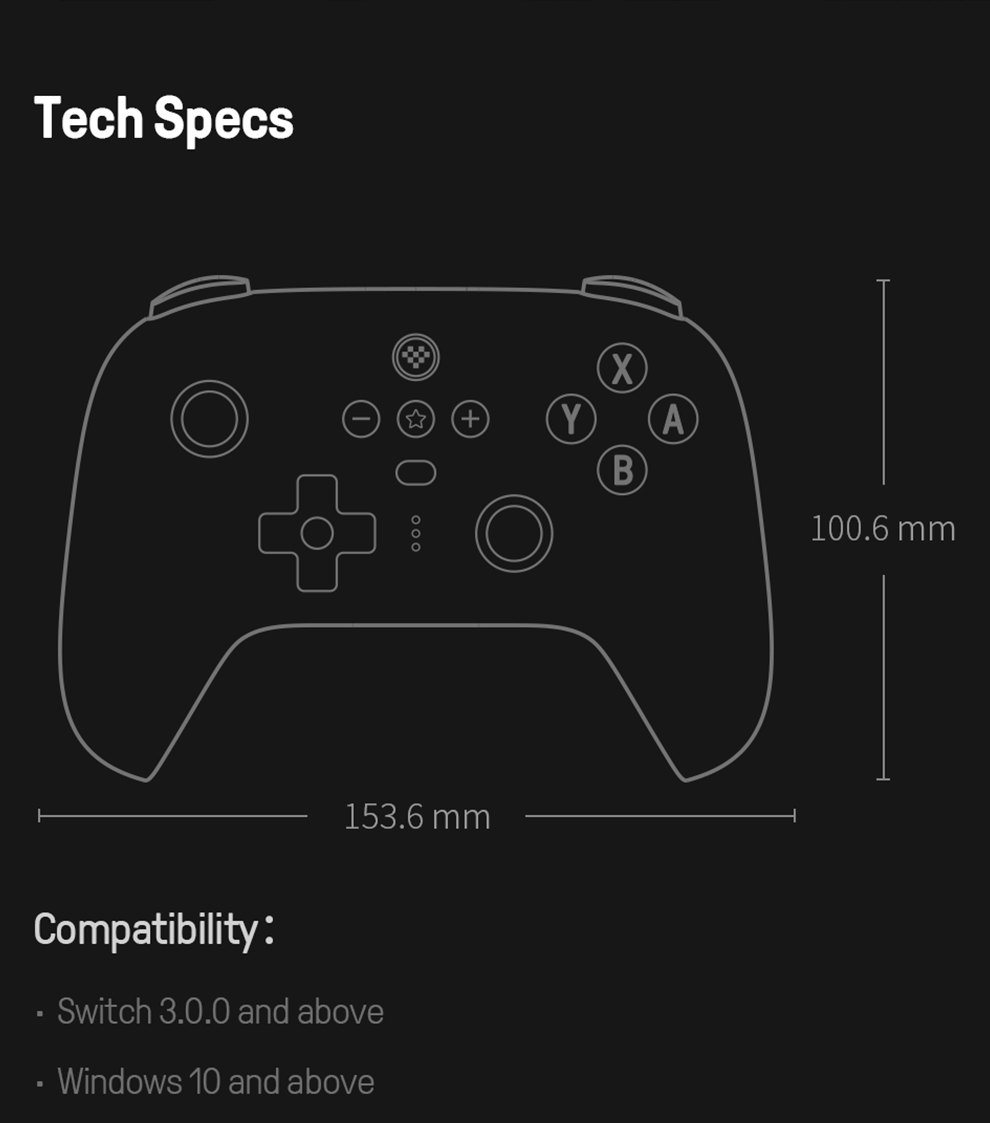 8Bitdo Ultimate Bluetooth Controller with Charging Dock Wireless ...
