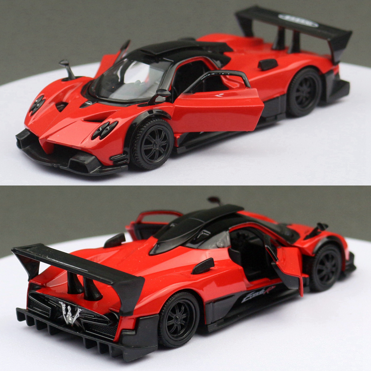 Pagani Zonda R – modèle de voiture en alliage, presque réel, boîte AR, édition limitée, ornement de salle, Collection de jouets pour garçons, cadeau
