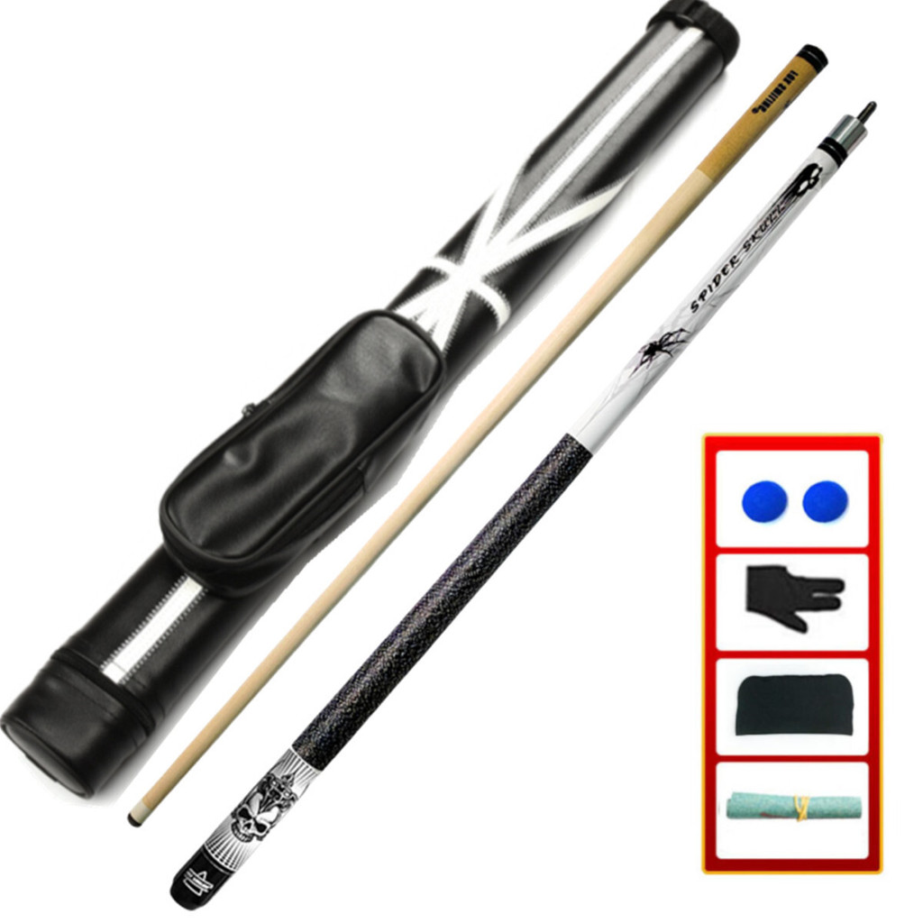 1/2 13mm Cue Tips Tako145cm Maple Billiard Pool Cue Sticks 18-21oz with ...