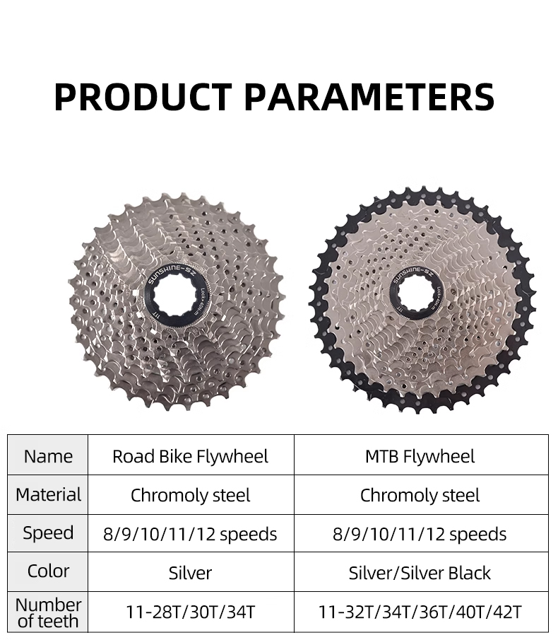 ThinkRider Road Bike Cassette 8/9/10/11/12 Speed 11-28T/30T/32T Bike ...