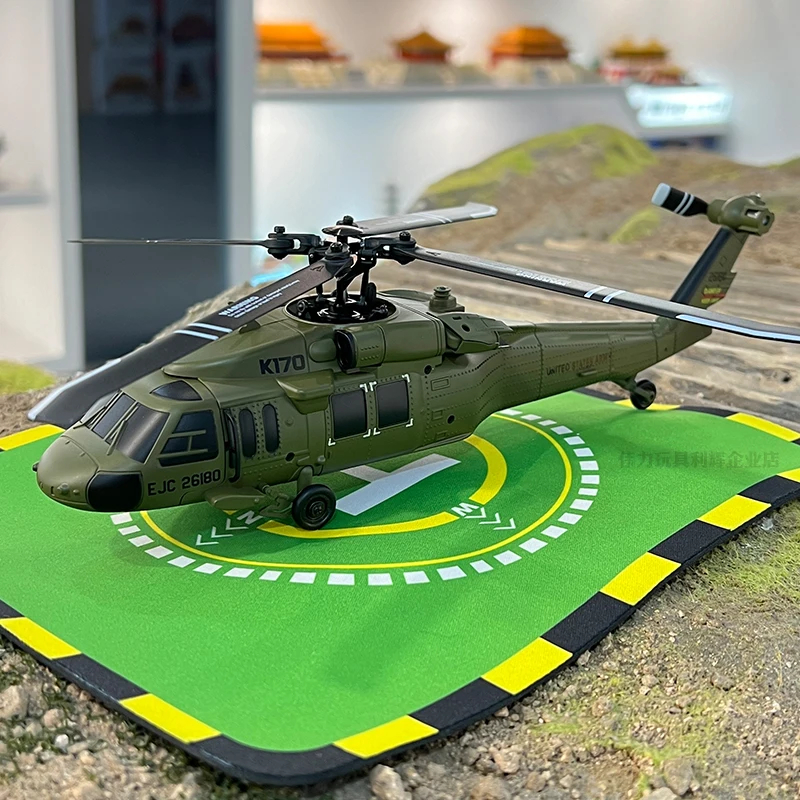 WLtoys XK K170 Black Hawk UH60L 4CH remote control scale helicopter 4 ...