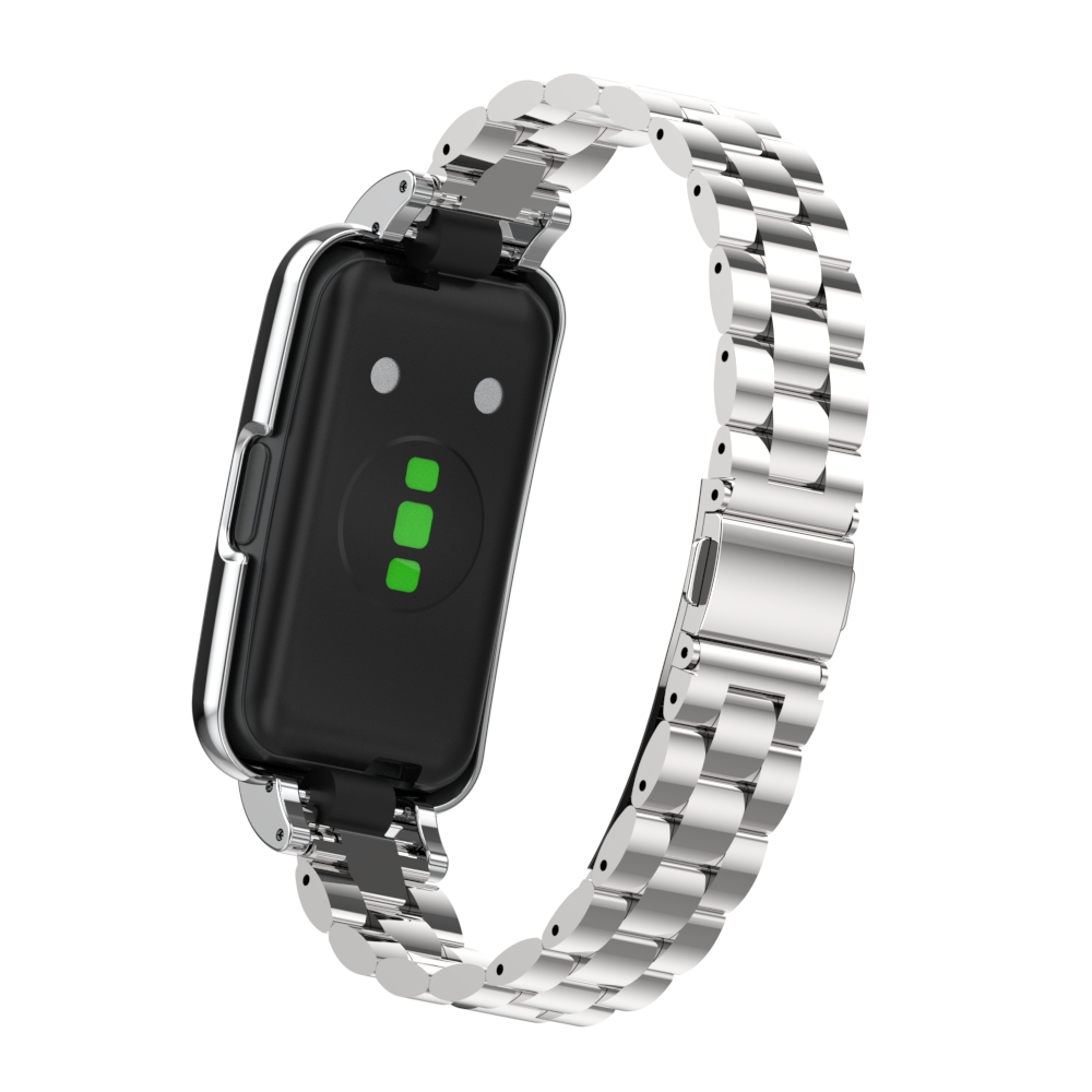 Generic Compatible With Huawei Band 6 Metal Strap,Stainless Steel Band Huawei Band 6 / Honor
