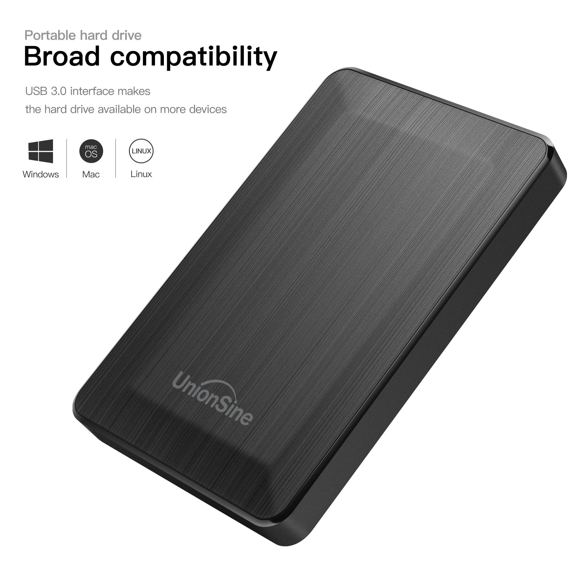 KESU External Hard Drive 1TB 2TB – Ultra-Fast USB 3.0 Portable HDD For PC Laptop, Gaming, 2.5 Inch, 3-Year Warranty