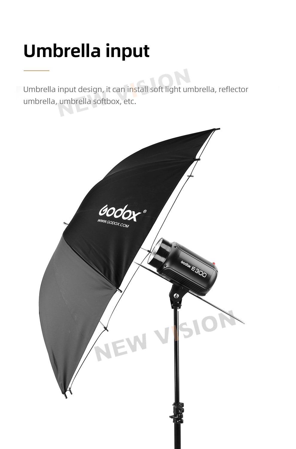 Godox DP800 800W 220V Strobe Studio Flash Light Photography Studio Lighting Pro Photo Studio Flash Light