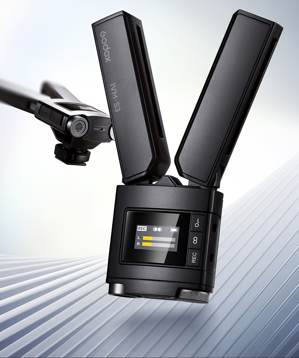 Godox IVM-S3 Machine-top Gun Type Cardioid Microphone with Built-in ...