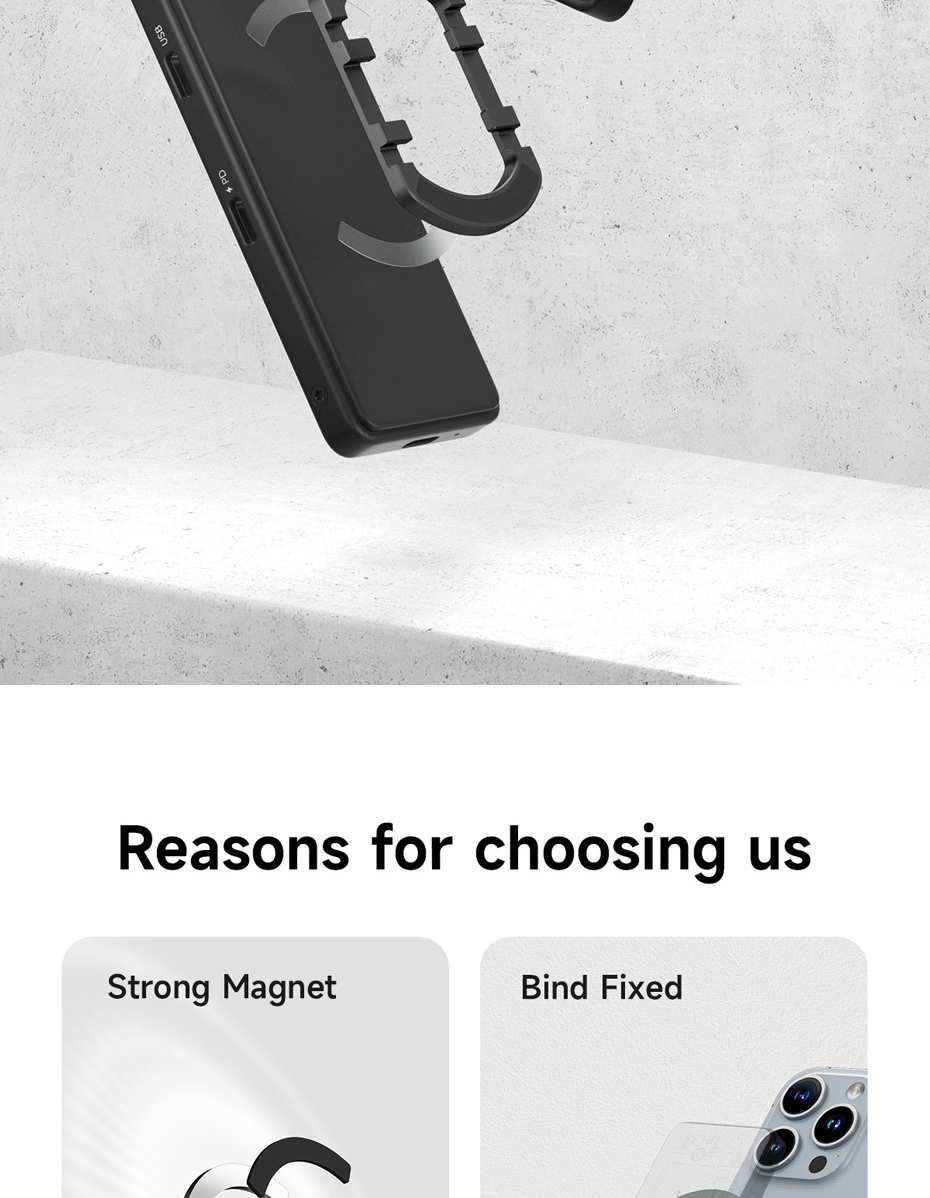 Hagibis Magnetic Adapter Ring Magnet Sticker Magnetic Bind Patch Kit ...