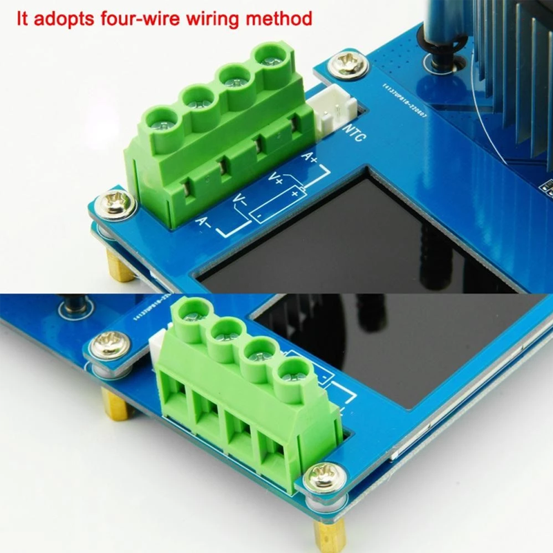 150W 0~10A LCD 1.77 Inch Digital Electronic Load Battery Tester ...
