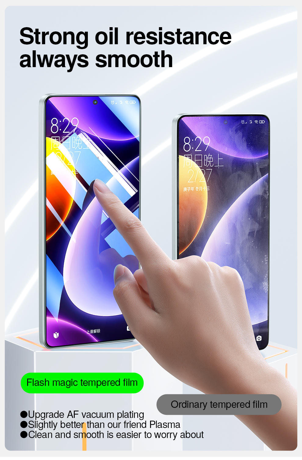 SmartDevil Screen Protector For Xiaomi POCO X7 Pro/F8 Ultra/X8 Pro/X6 ...