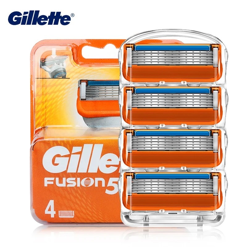 48pcs Men's Fusion Razor 5/6-Layer Blades Replacement Male Manual Razor ...