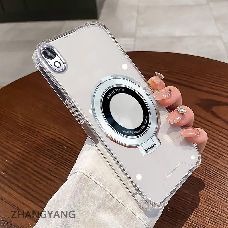 Case For vivo Y91C Y93 Y1S Four corner anti drop electroplated phone ...