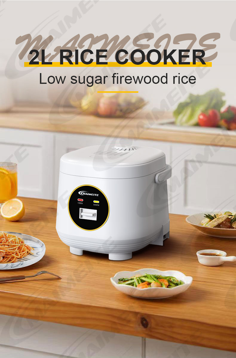 Maimeite Rice Cooker 2L Multifunction Smart Small Electric Cooker With ...