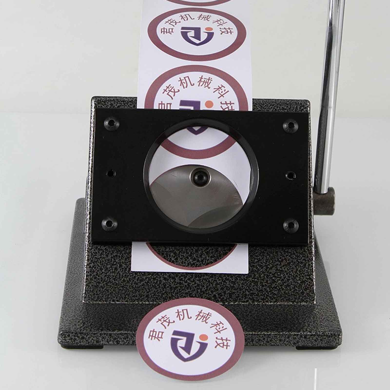 [Local delivery] Button cutter Graphic punching machine Manual button ...