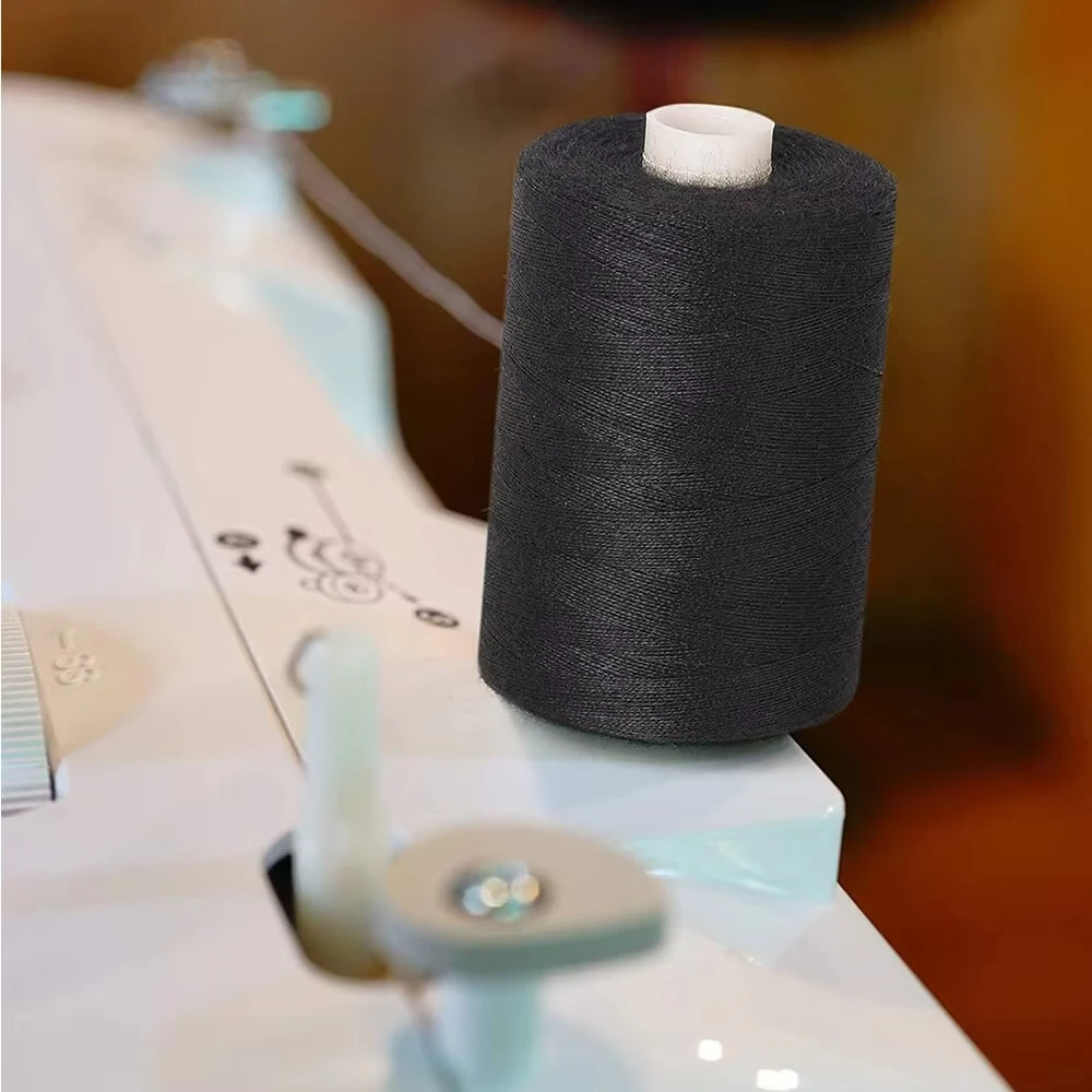 2Pcs 500M Sewing Thread Polyester Thread Set Strong And Durable Black ...