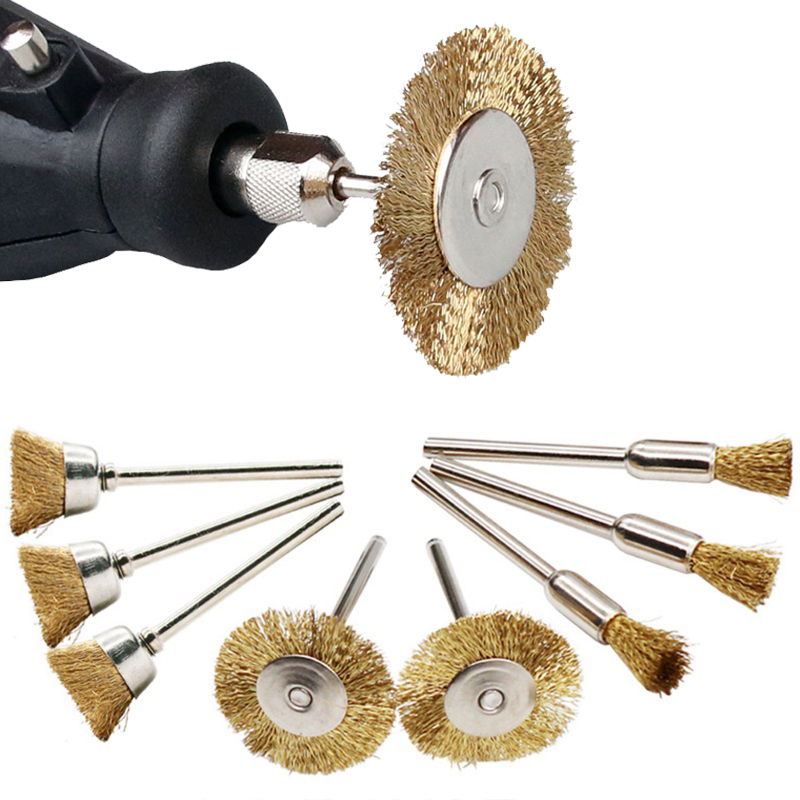 Wire Wheel Brush Polishing Drill Rotary Tool Grinder Welding Polishing ...