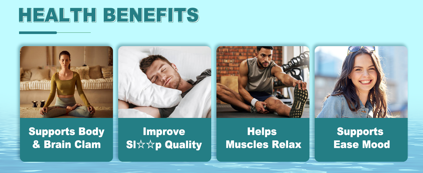 [COD] Lilicare GABA Supplement-1000mg with L-Theanine Magnesium Sleep ...